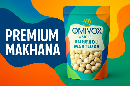 Premium Makhana food for Omivox group